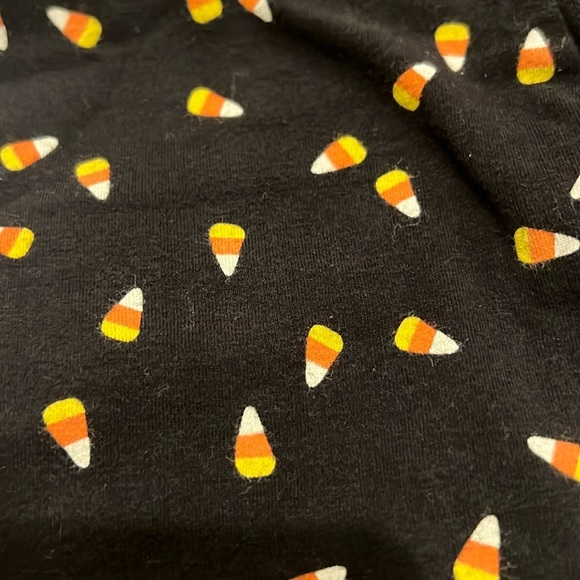 Children’s place girls Halloween candy corn print  leggings size:5T - Picture 1 of 6